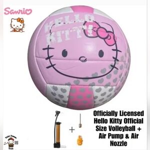 EXCLUSIVE - Hello Kitty Officially Licensed Volleyball with Air Pump